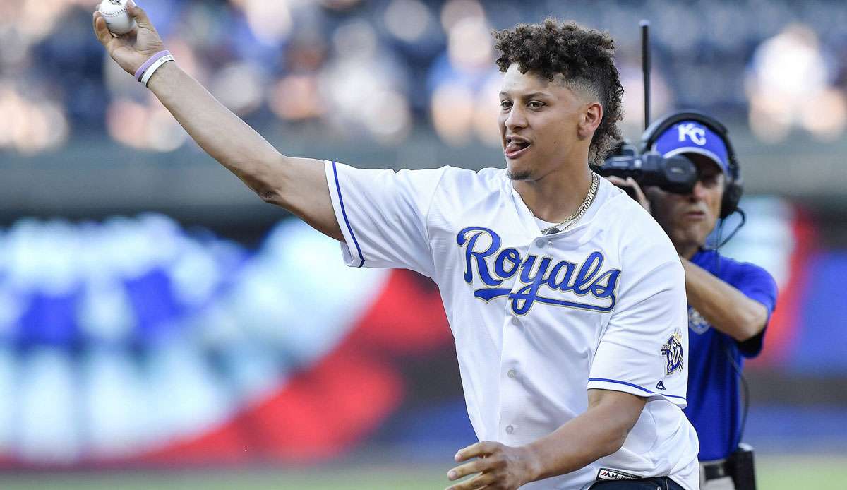 Patrick Mahomes wird Anteilseigner bei den Kansas City Royals.