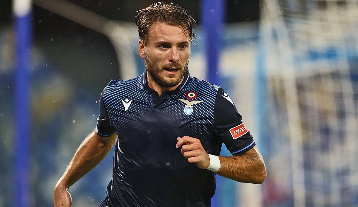 Ciro Immobile hat mit 36 Saisontoren den Goldenen Schuh gewonnen.