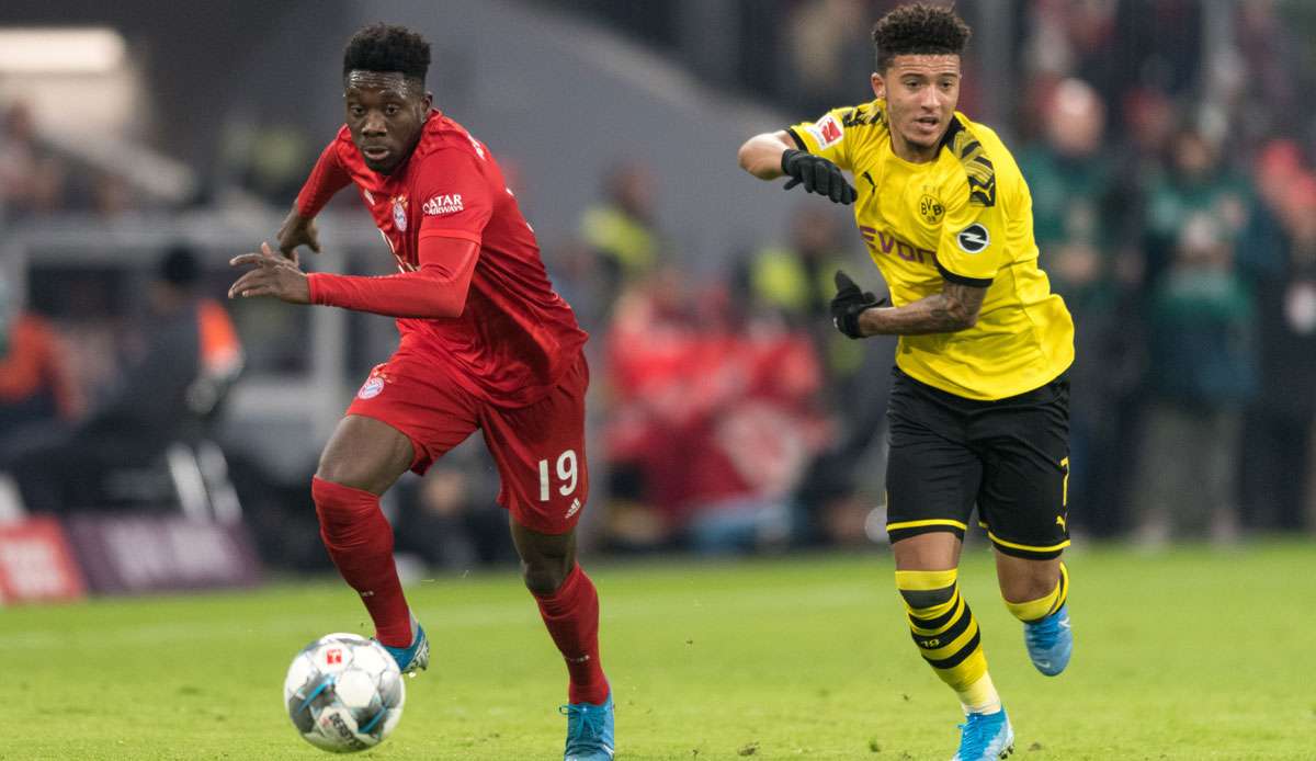 Beinahe-Teamkollegen? Jadon Sancho stand offenbar kurz vor einem Wechsel zum FC Bayern.