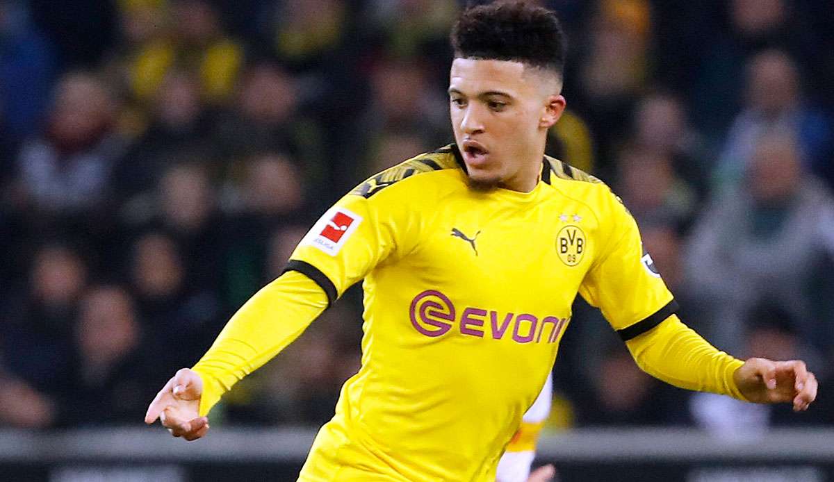 Jadon Sancho soll offenbar bei einem Wechsel zu Manchester United künftig die 7 tragen.