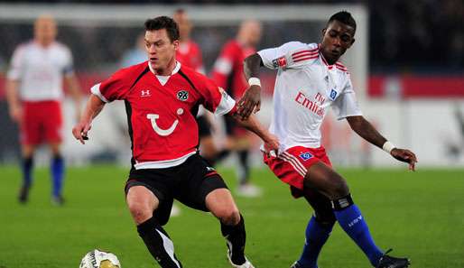 Im Hinspiel trennten sich Hannover und Hamburg 2:2
