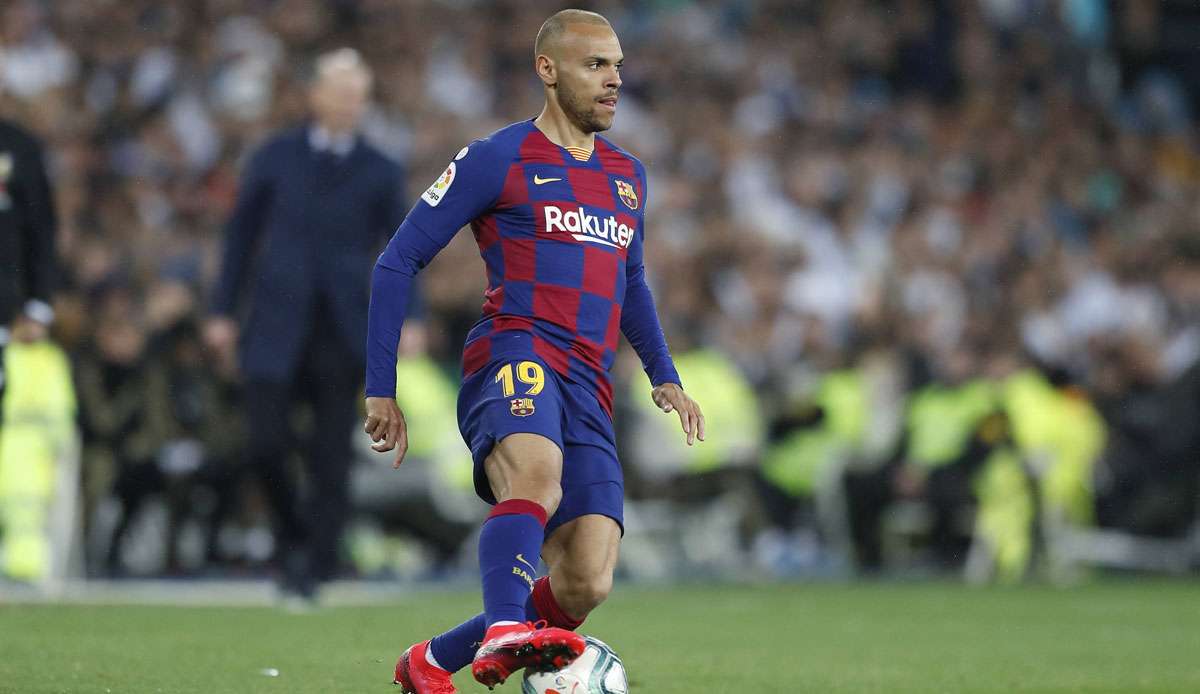 Martin Braithwaite wird den FC Barcelona wohl verlassen.