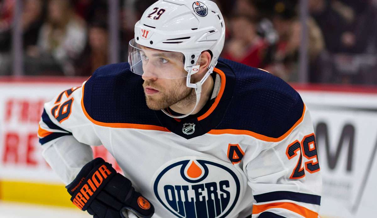 Leon Draisaitl und die Edmonton Oilers hatten gegen die Chicago Blackhawks das Nachsehen.