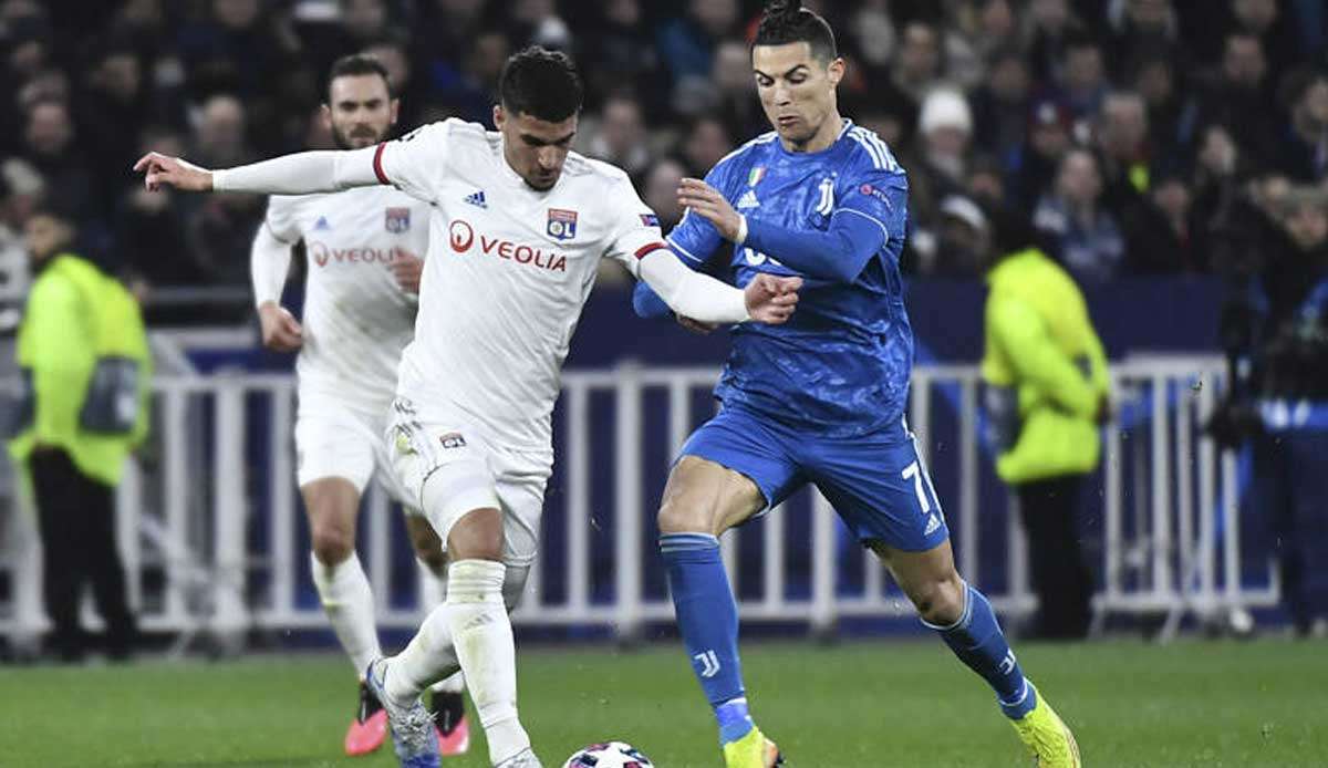 Juventus verlor das Hinspiel der Champions League gegen Olympique Lyon mit 0:1.