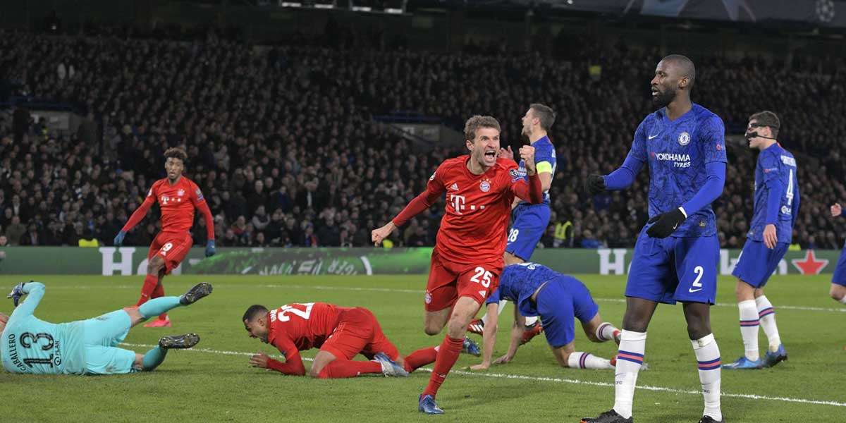 Das Hinspiel siegte der deutsche Meister mit 3:0.