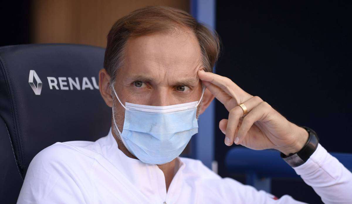 Thomas Tuchel hat sich im Training verletzt.