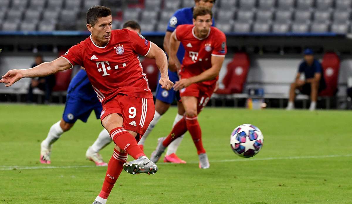 Robert Lewandowski erzielte gegen Chelsea zwei Tore und bereitete zwei weitere vor.