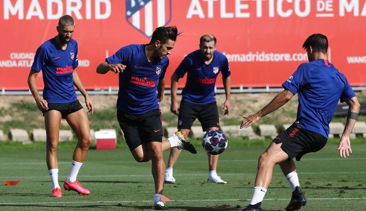 Zwei Spieler von Atletico Madrid haben offenbar das Coronavirus.