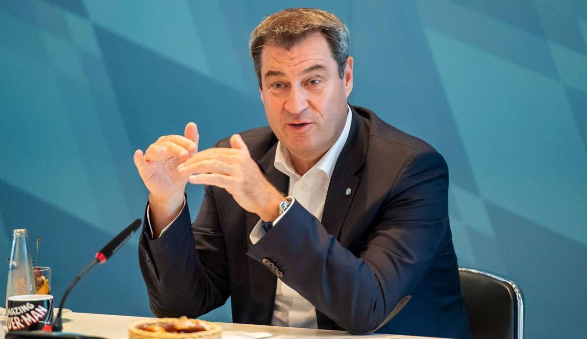Markus Söder glaubt nicht an eine schnelle Fan-Rückkehr.