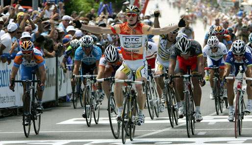 Andre Greipel fährt seit 2006 für das HTC Columbia-Team