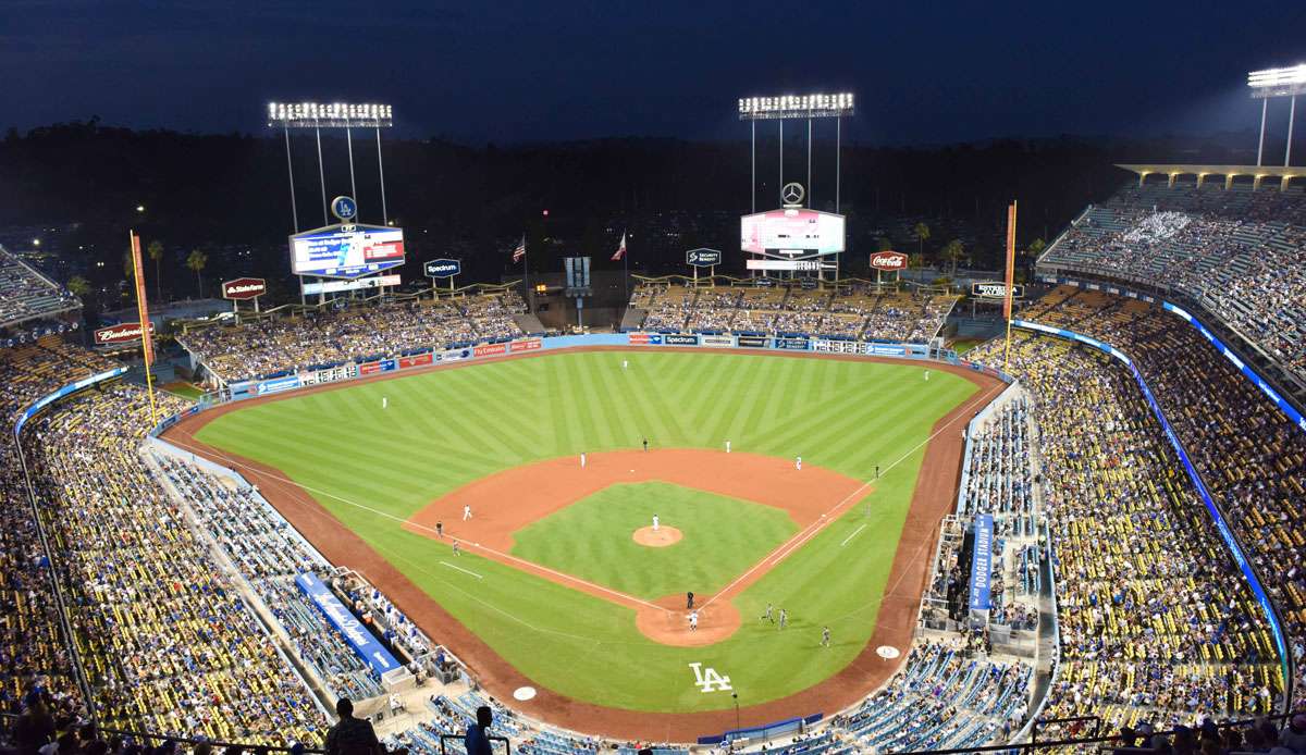 Dodger Stadium könnte im Rahmen einer Playoff-Bubble der Austragungsort der World Series 2020 sein.