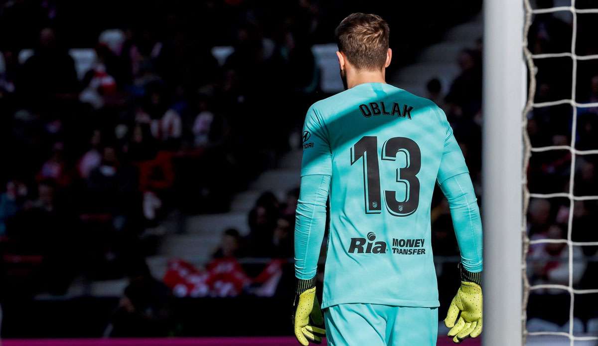 Jan Oblak spielt seit 2014 für Atletico Madrid.