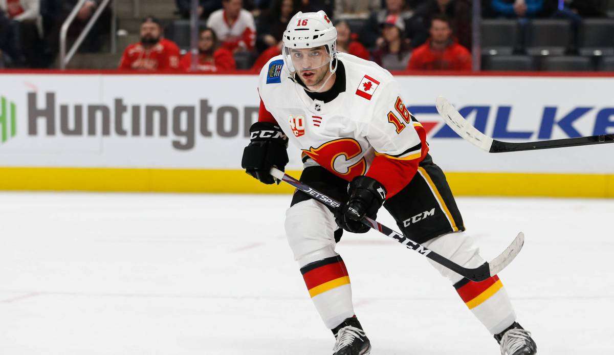 Tobias Rieder spielt bei den Calgary Flames.