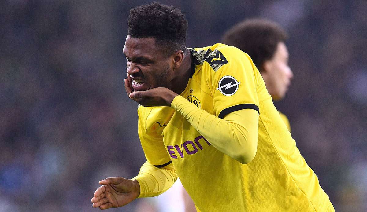 Dan-Axel Zagadou wird dem BVB vorerst fehlen.