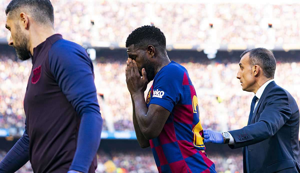 Wurde positiv auf Corona getestet: Barca-Star Samuel Umtiti.