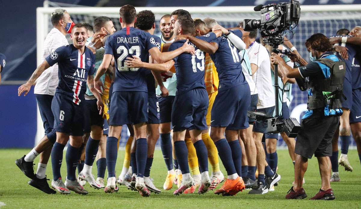 Paris Saint-Germain gewann gegen RB Leipzig und steht im Champions-League-Finale 2020.