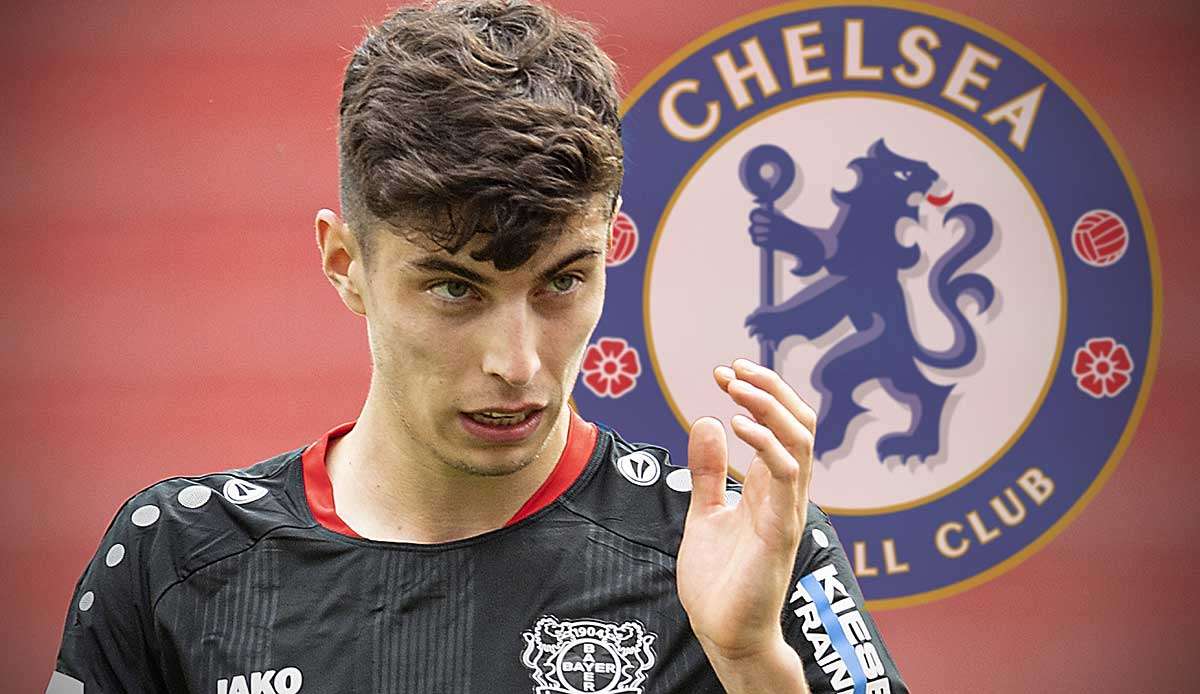 Der Wechsel von Kai Havertz von Bayer Leverkusen zum FC Chelsea steht offenbar kurz vor dem Abschluss.