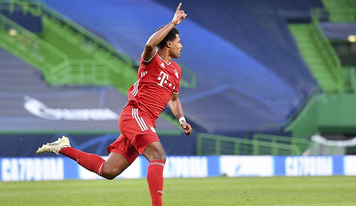 Gnabry avancierte mit zwei Toren gegen Lyon zum Matchwinner.