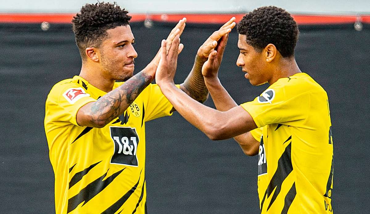 Sancho und Bellingham bejubelten zuletzt einen Testspielsieg gegen Austria Wien.