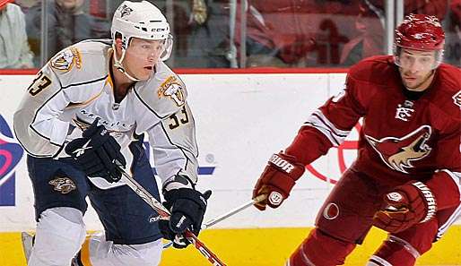 Colin Wilson (l.) erzielte in der Regular Season bisher 8 Tore