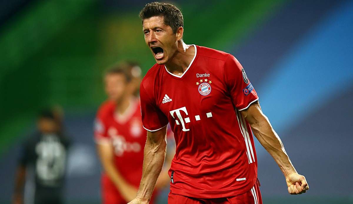 Lewandowski traf im laufenden CL-Wettbewerb bereits 15-mal.