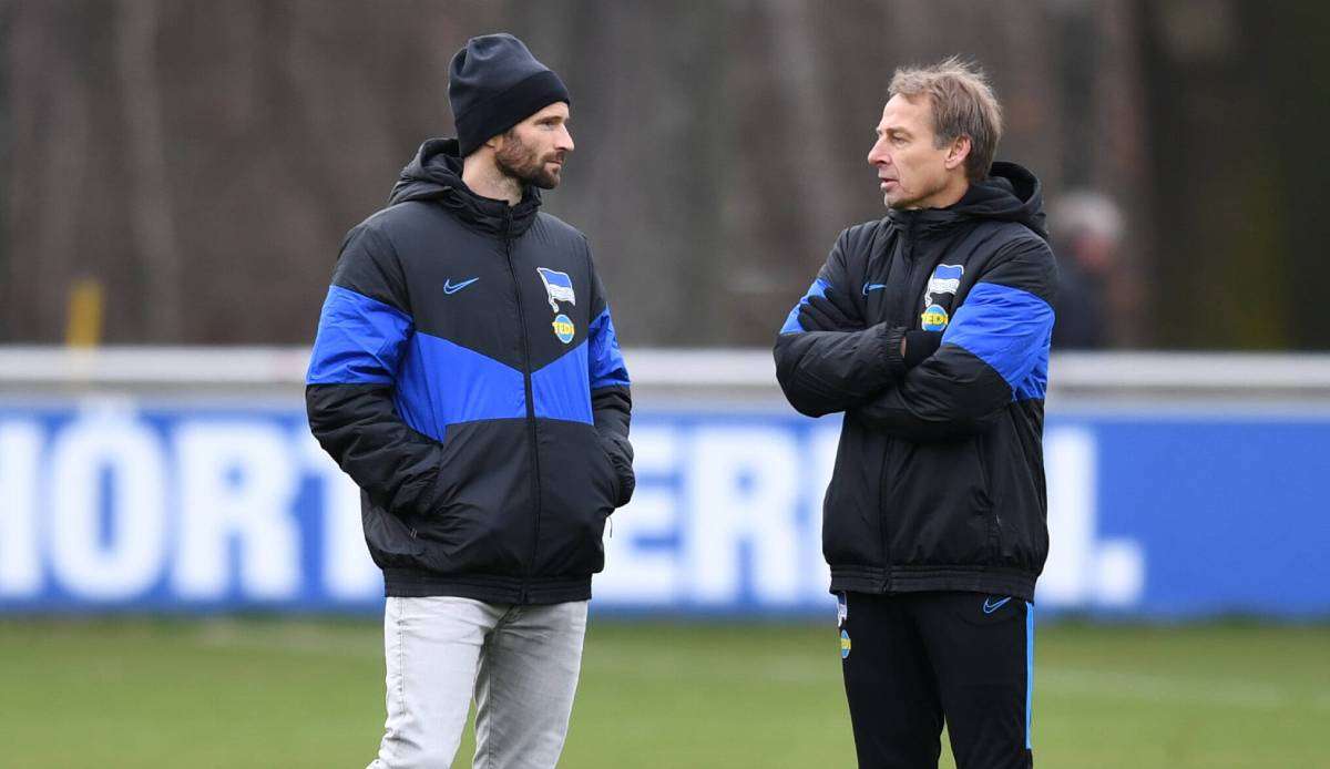 Jürgen Klinsmann war nur kurze Zeit Hertha-Trainer.