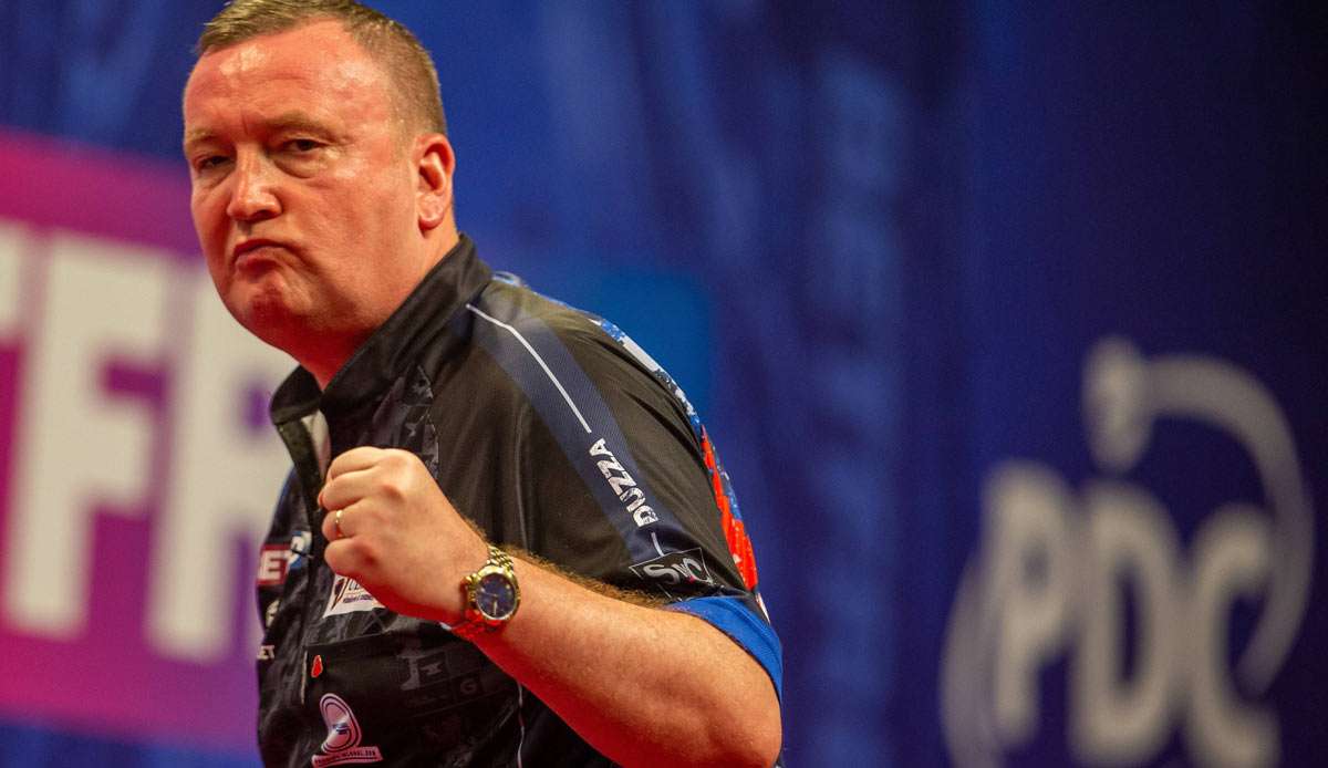 Glen Durrant ist aktuell die Nr. 13 in der PDC Order of Merit.