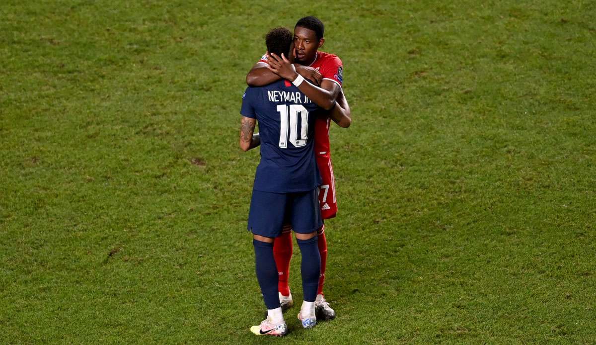 David Alaba tröstete Neymar nach dem Champions-League-Finale.