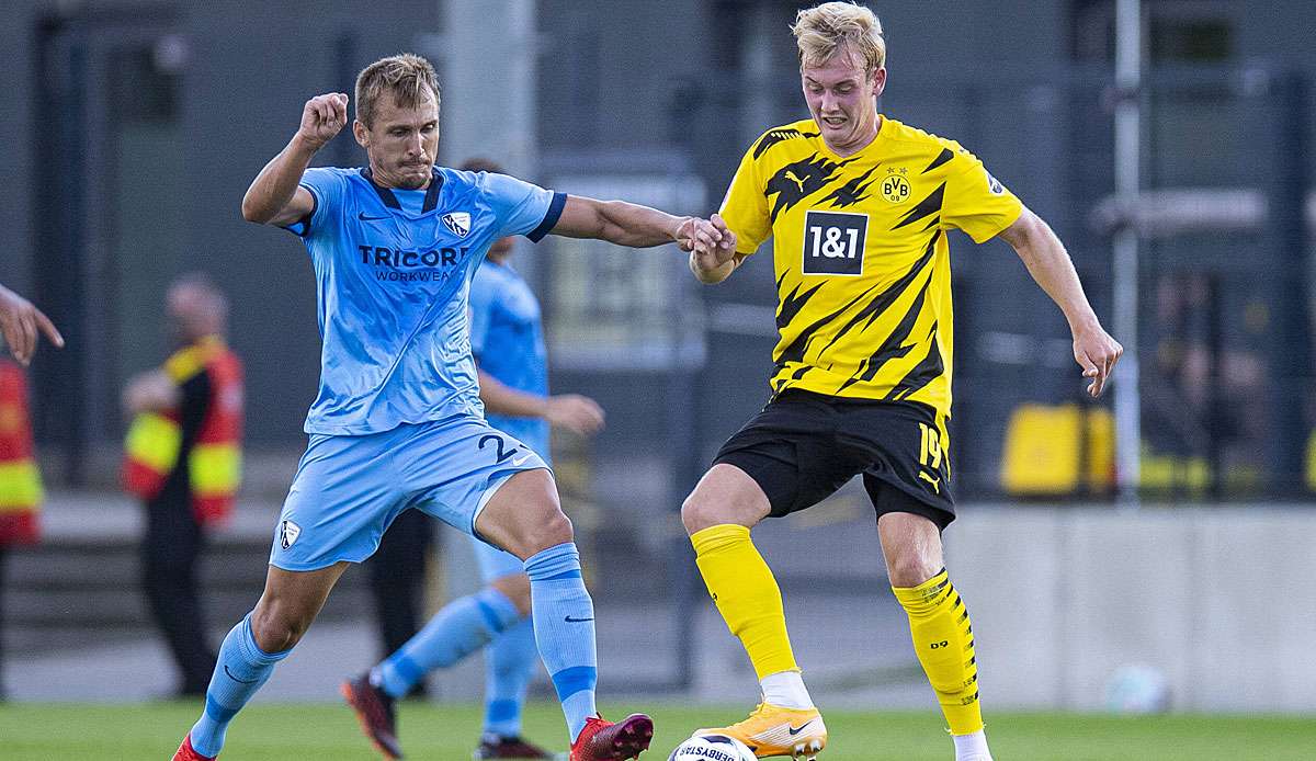 Für Brandt und den BVB lief es auch gegen Bochum nicht rund.