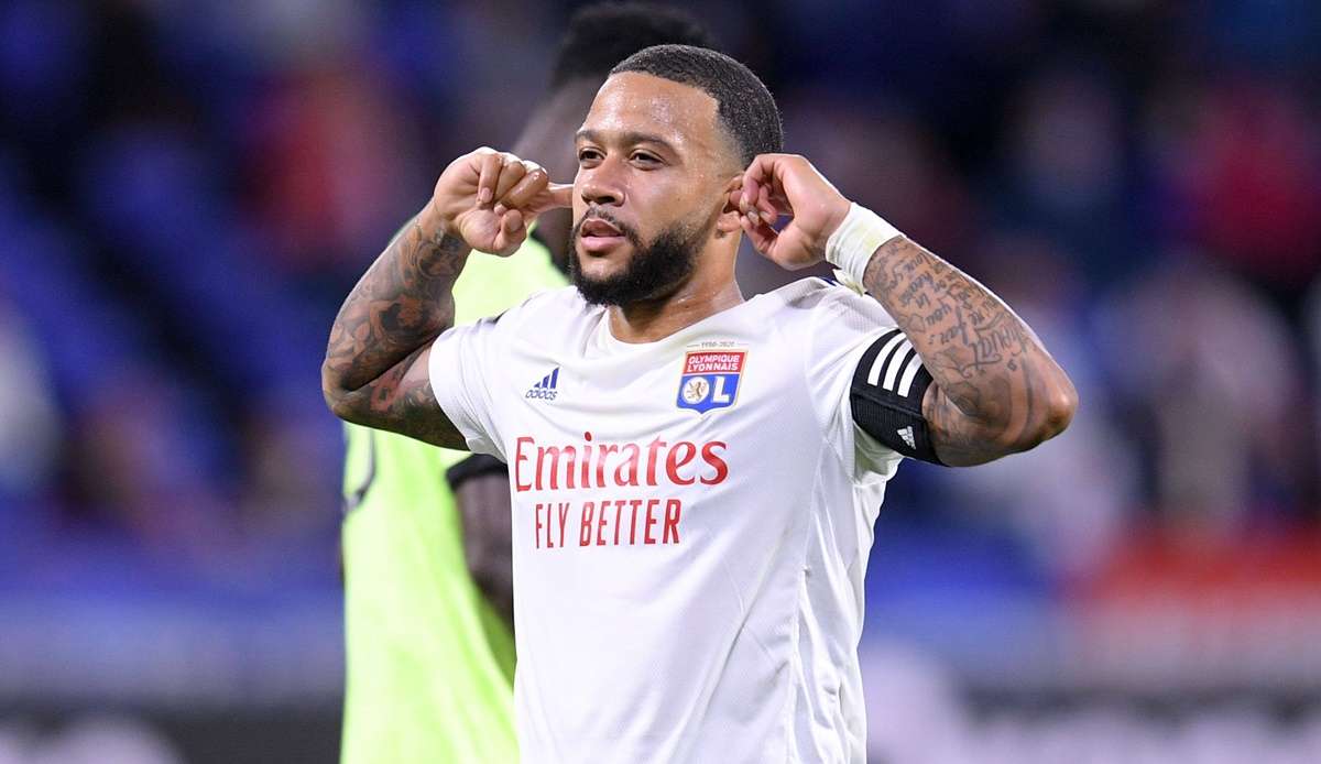 Memphis Depay könnte Olympique Lyon in diesem Sommer verlassen.