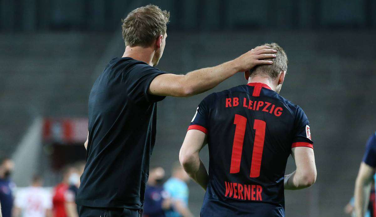 Der Abgang von Timo Werner muss laut Julian Nagelsmann "auf mehrere Schulter verteilt" werden.