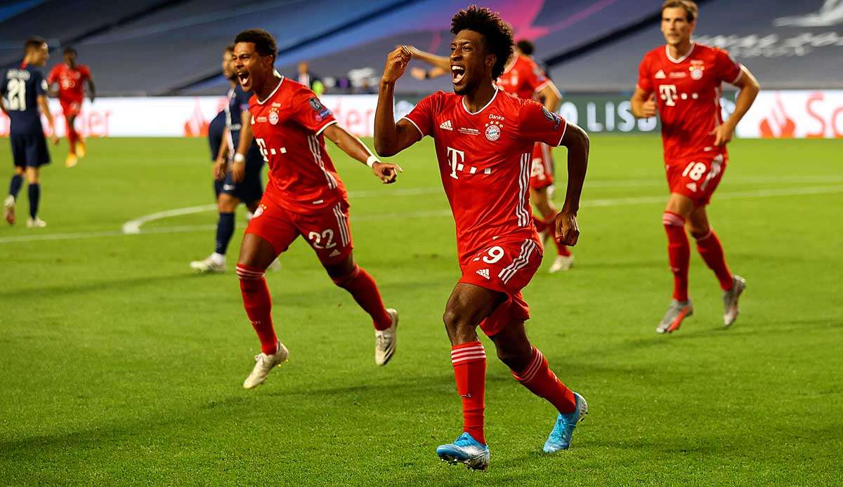 Moment der Ekstase: Kinsgley Coman köpft den FC Bayern gegen seinen Jugendklub PSG zum Champions-League-Sieg.