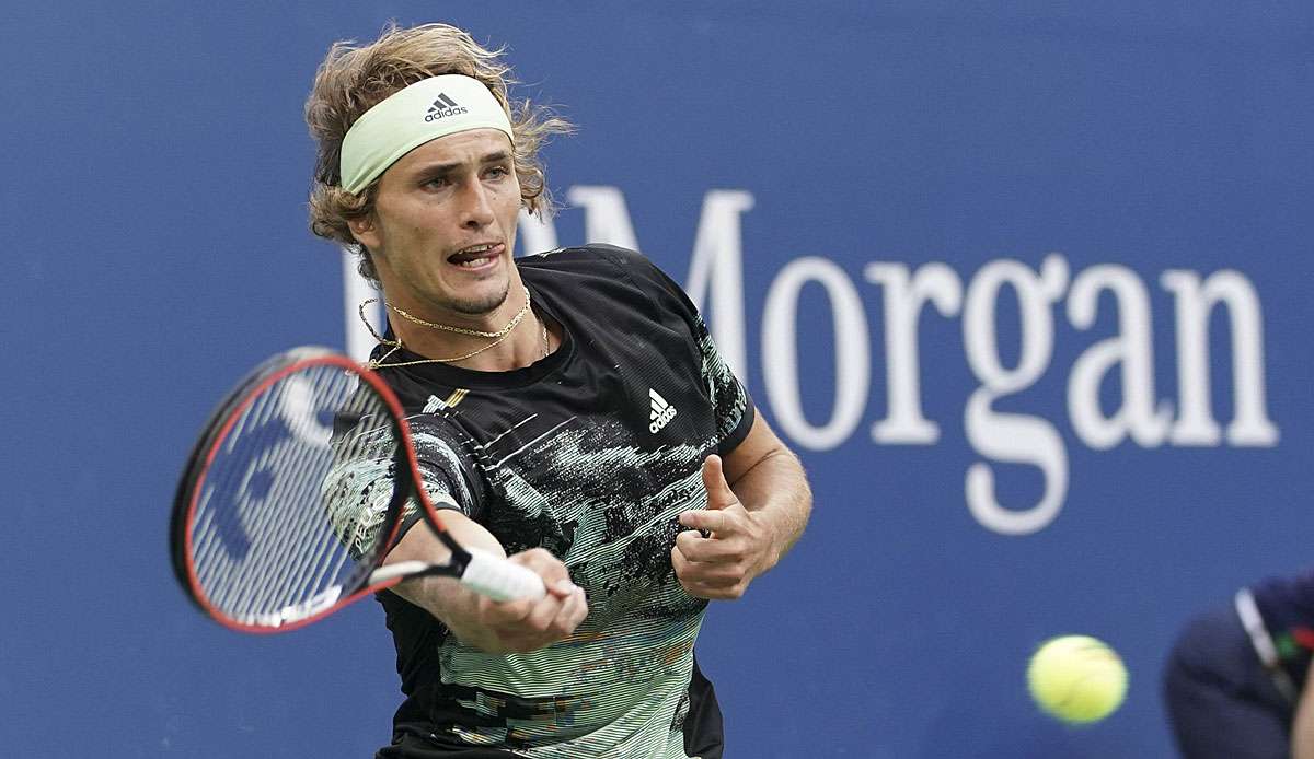 Alexander Zverev kämpft um den Einzug ins Halbfinale der US Open.