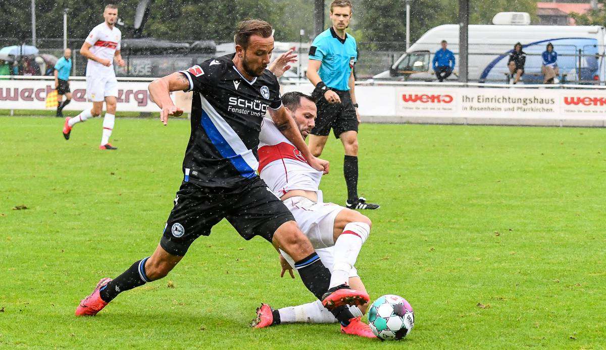 Arminia Bielefeld spielt heute gegen den MSV Duisburg.