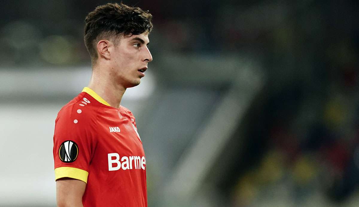 Kai Havertz steht vor einem Wechsel zu Chelsea.