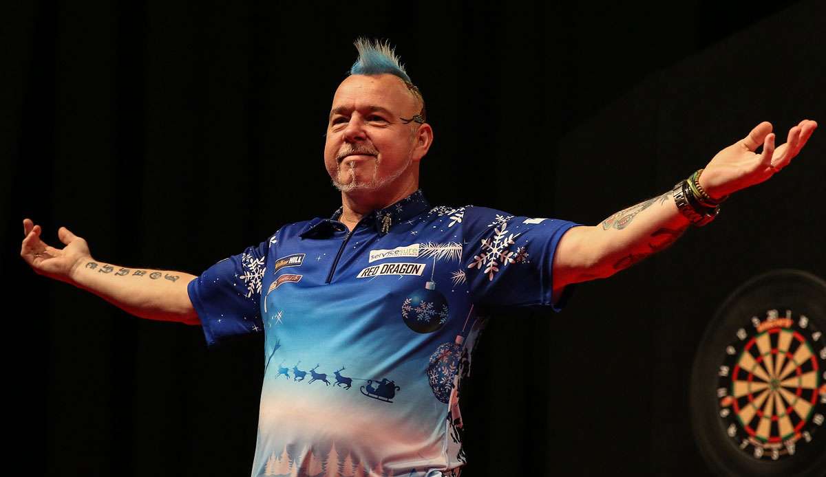 Peter Wright schlug Michael van Gerwen mit 8:1.