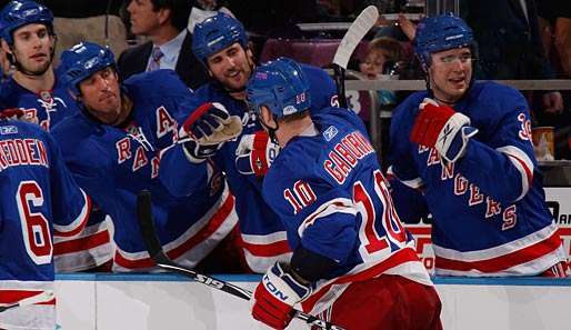 Marian Gaborik spielt seit 2009 bei den New York Rangers