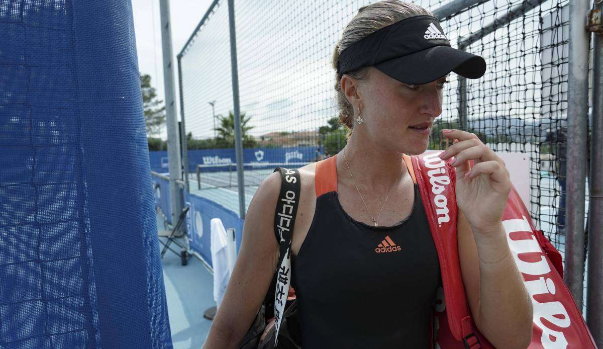 Krsitina Mladenovic schied in der zweiten Runde der US Open aus.