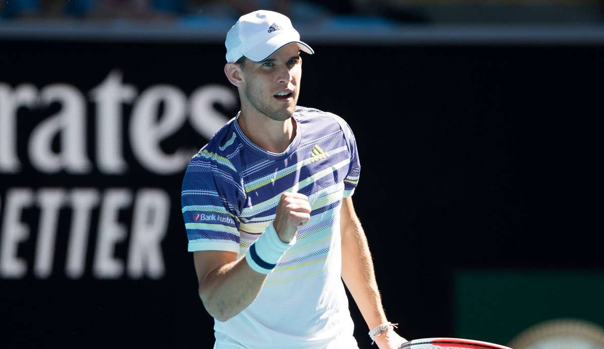 Dominic Thiem steht bei den US Open in der dritten Runde.