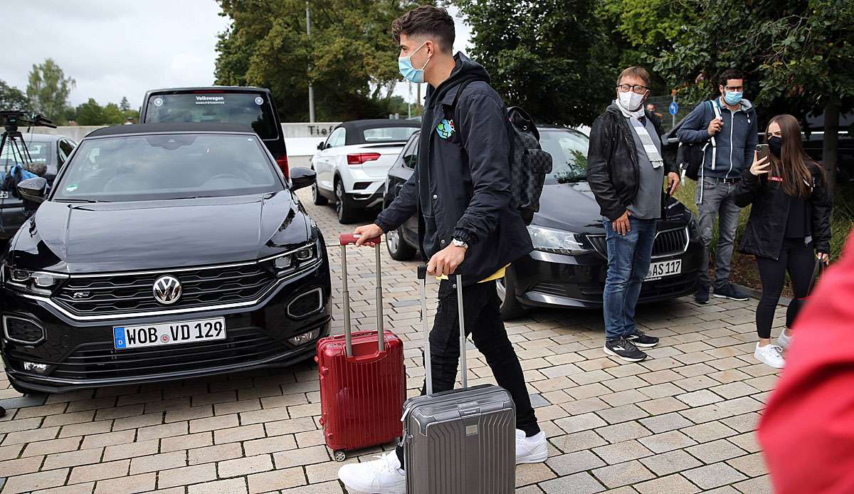 Kai Havertz steht vor einem Wechsel zu Chelsea.