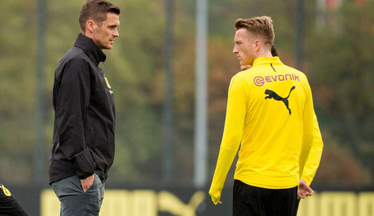 Sebastian Kehl verriet zuletzt, dass Marco Reus vor seinem Comeback steht.