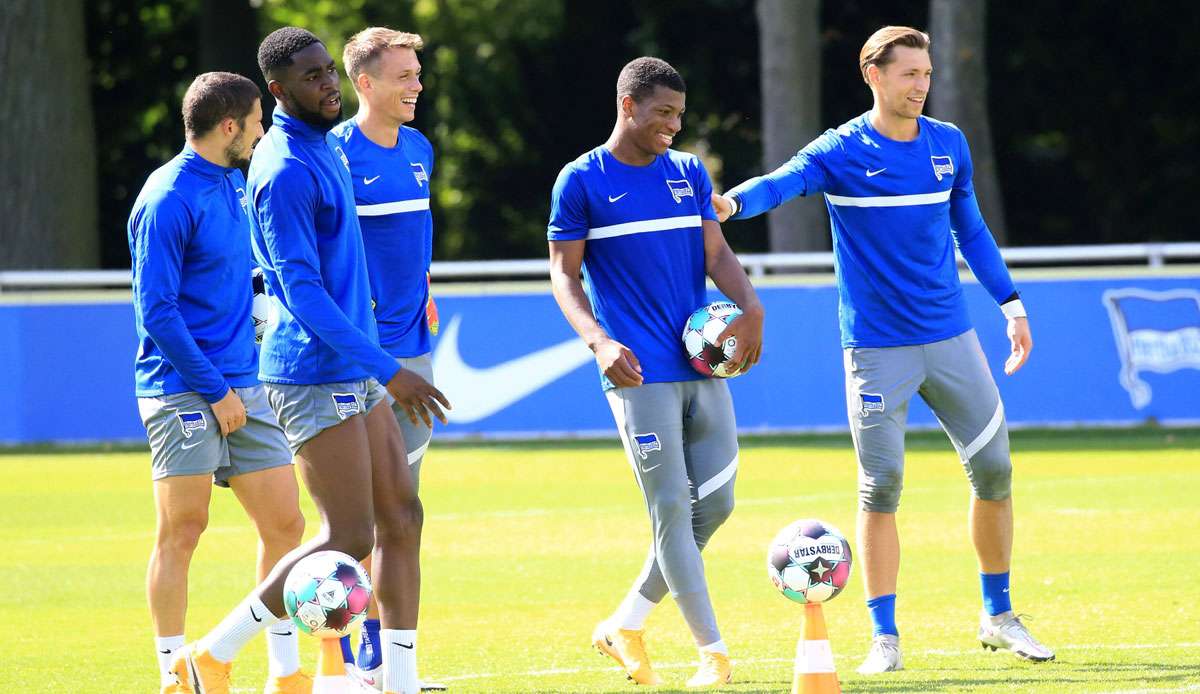 Die Berliner Hertha bereitet sich auf die Bundesliga-Saison vor.