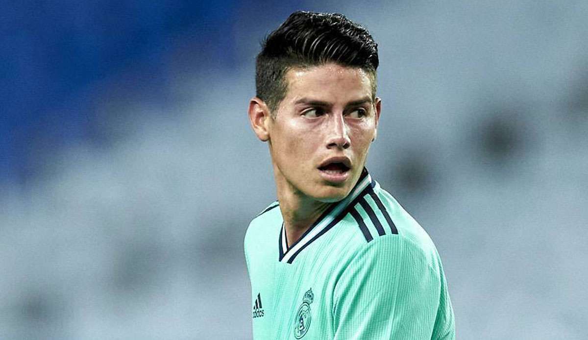 James Rodriguez ist neuer Spieler beim FC Everton.