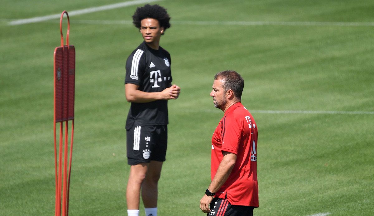 Fc Bayern Hansi Flick Fordert Transfers Und Nennt Seine Erwartungen An Leroy Sane Spox