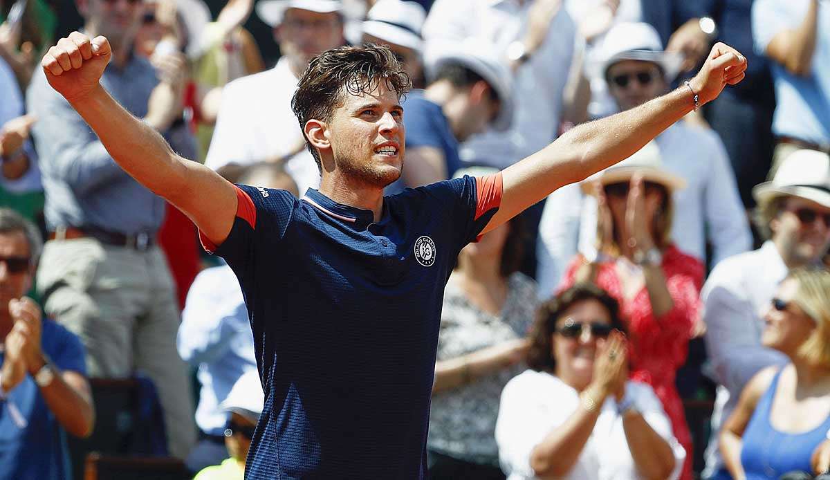 Steht erstmals im Halbfinale der US Open: Dominik Thiem.