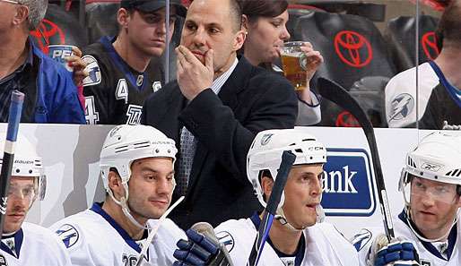 Rick Tocchet übernahm im Sommer 2008 den Trainerposten bei Tampa Bay