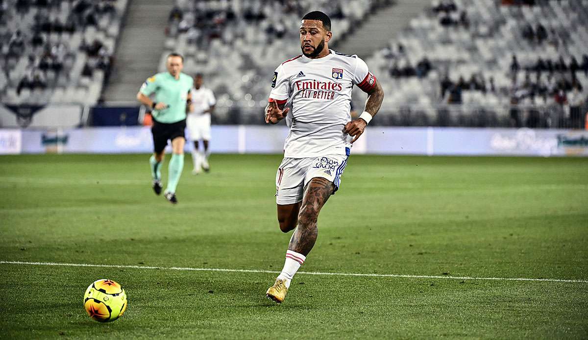 Memphis Depay gilt als Wunschspieler von Barcas neuen Trainer Ronald Koeman.