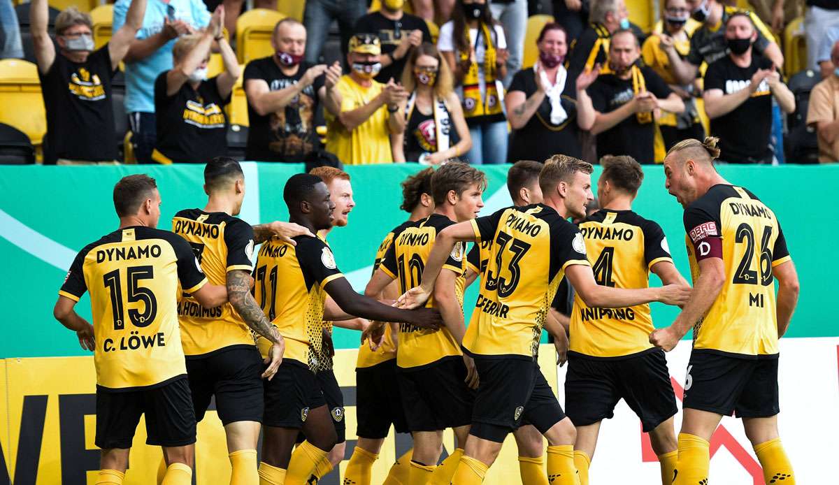 Dynamo Dresden spielt in diesem Jahr in Liga drei.