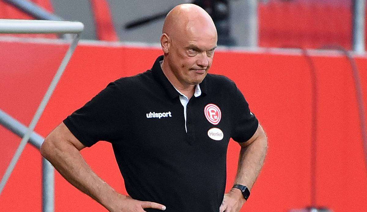 Uwe Rösler übernahm Fortuna Düsseldorf im Januar 2020.