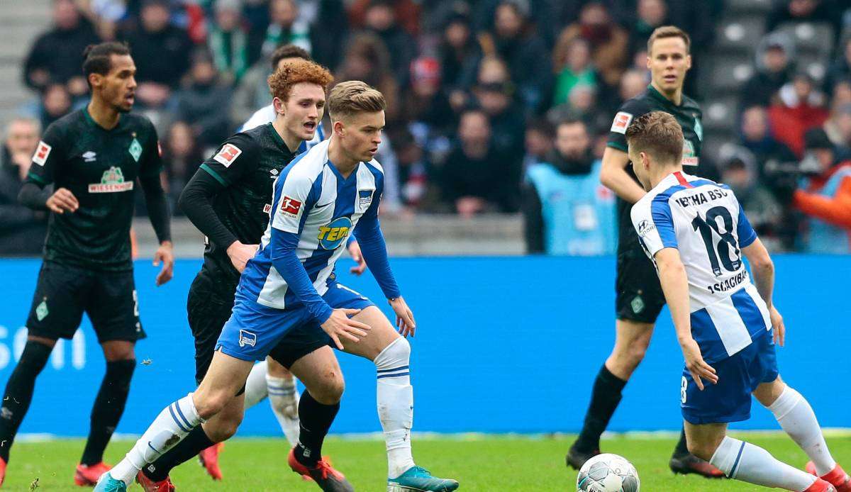 Werder Bremen ist seit 13 Pflichtspielen ungeschlagen gegen Hertha BSC (5 Siege, 8 Remis).